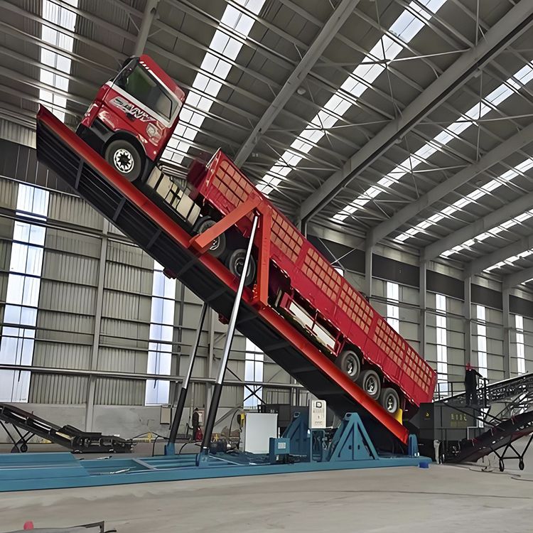 散粮液压卸车机